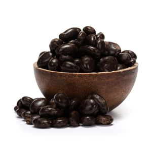 GRIZLY Kávová zrna v polevě z hořké čokolády 250 g - expirace
